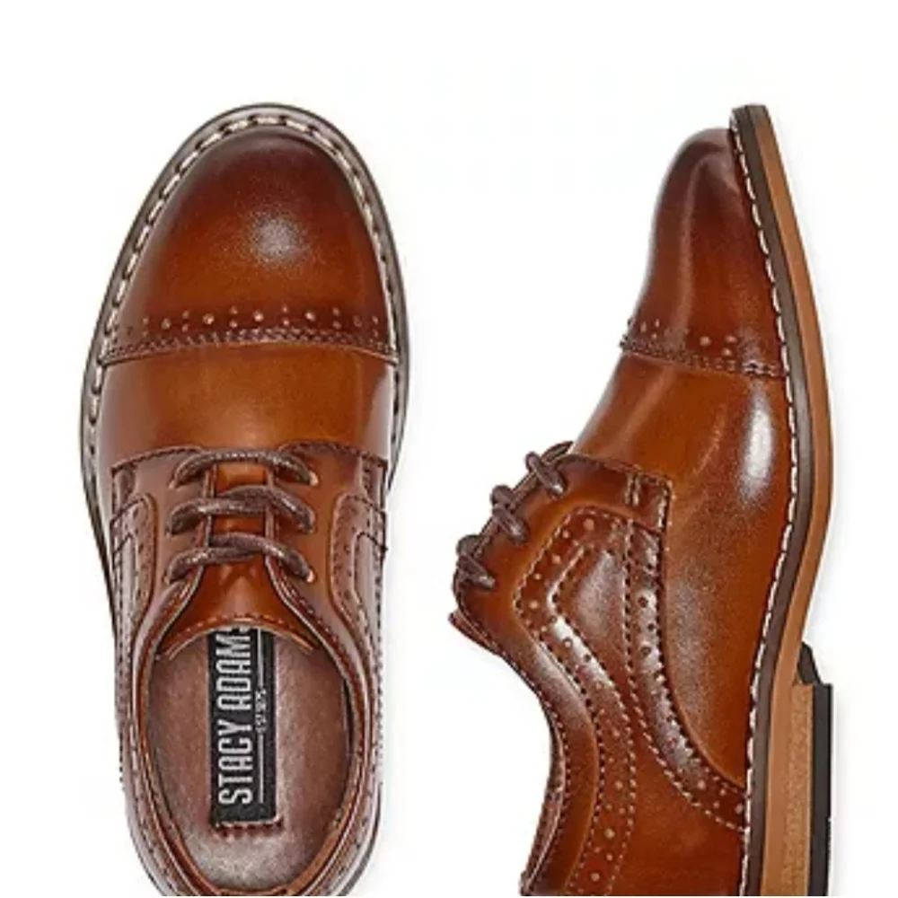 Size 6T Toddler Boys Lil Dickinson Oxford shoes....Stacy Adams